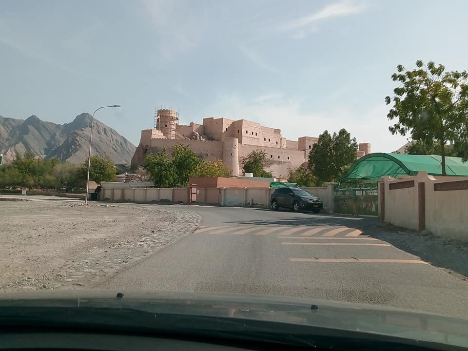 an ancient fort near nakhal